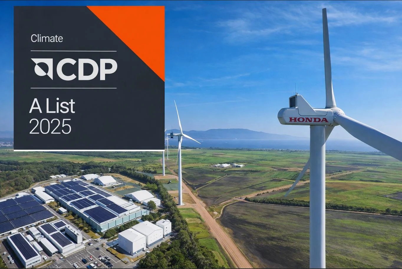 Honda fue seleccionada por tercer año consecutivo en la “Climate Change A List” de CDP